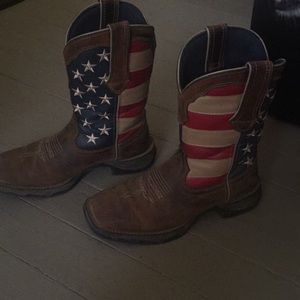 American flag Durango boots